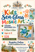 Kids Sea Glass Mosaic Art - November 24