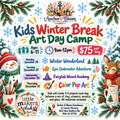 Kids Winter Break Art Camp - Tuesday 12/29 - Epic Underwater Adventure